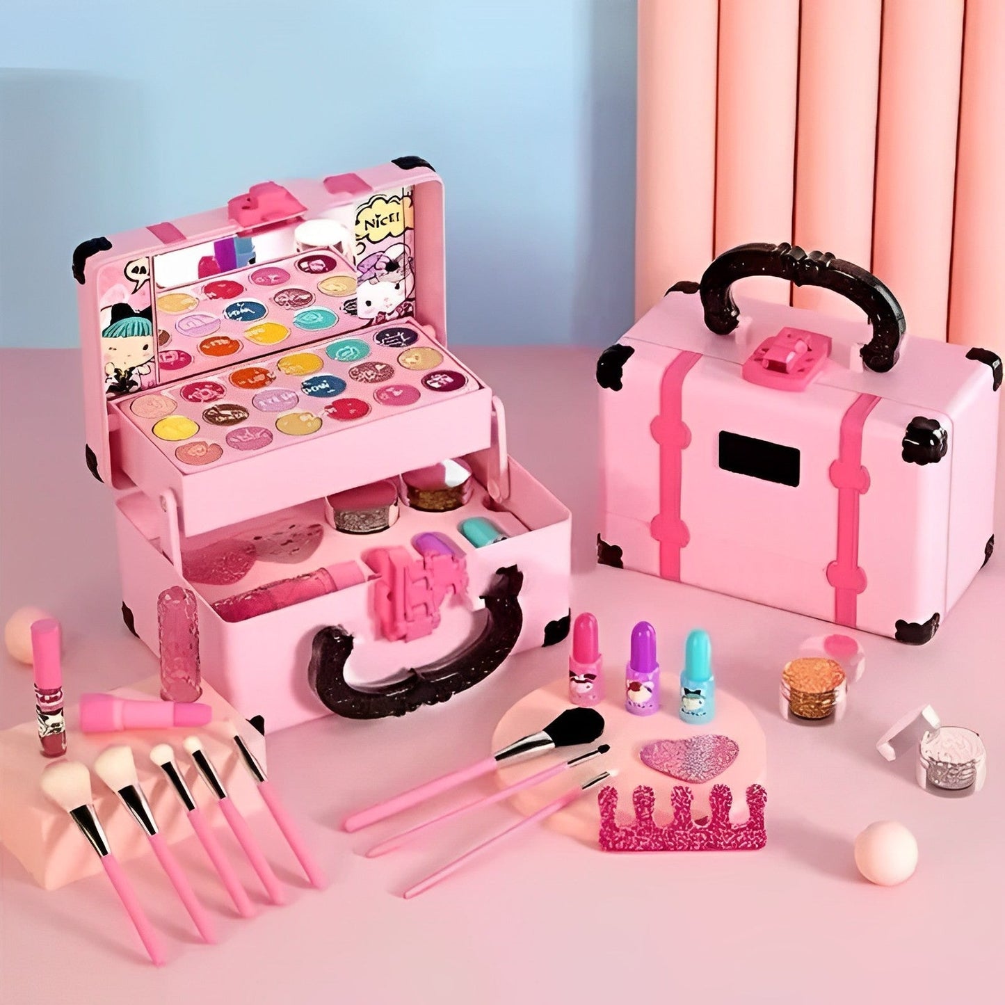 Kinder waschbares Makeup Schönheitsset