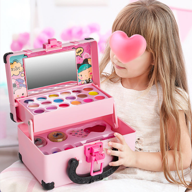 Kinder waschbares Makeup Schönheitsset