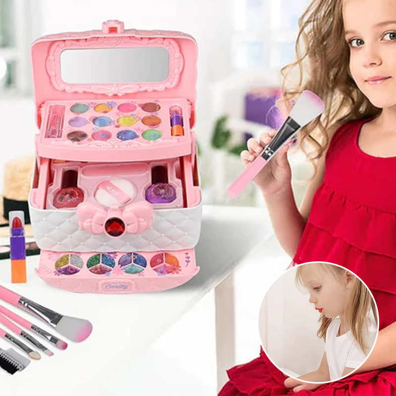 Kinder waschbares Makeup Schönheitsset