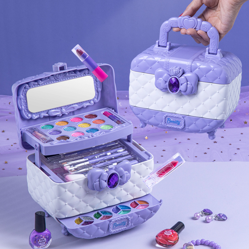 Kinder waschbares Makeup Schönheitsset