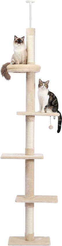 Hohe Katze Kratzbaum Decke Verstellbar Deckenkratzbaum