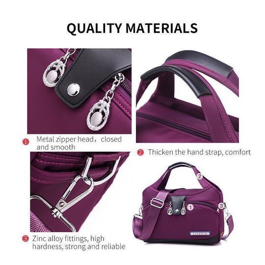 Modische diebstahlsichere Handtasche
