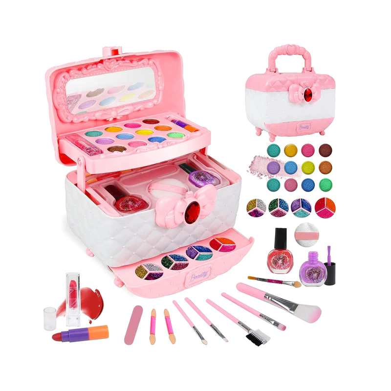 Kinder waschbares Makeup Schönheitsset