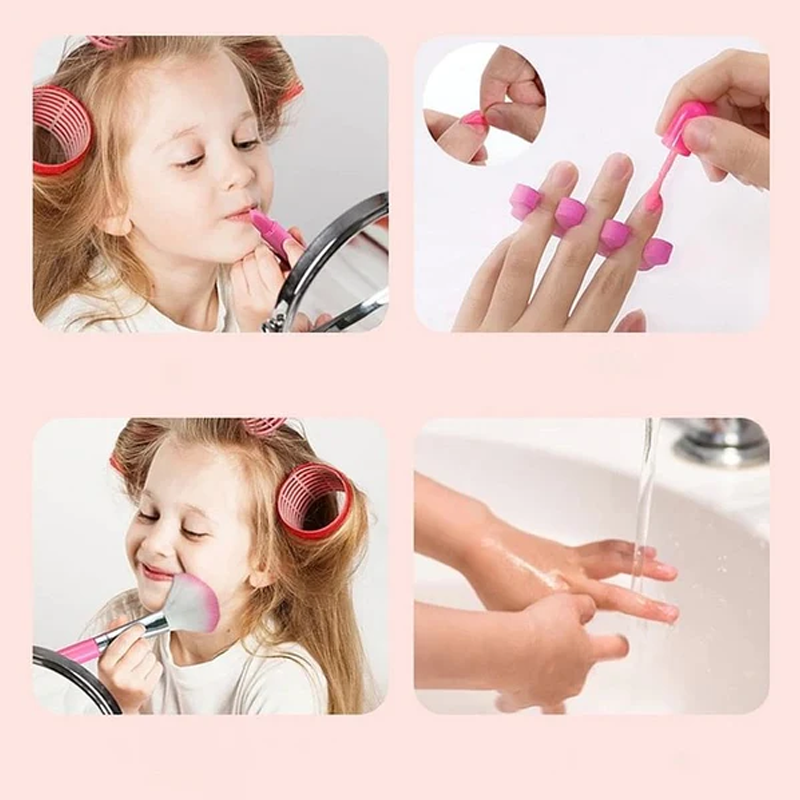 Kinder waschbares Makeup Schönheitsset