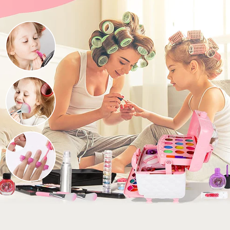 Kinder waschbares Makeup Schönheitsset