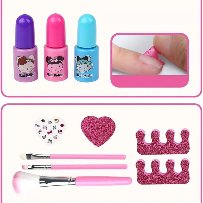 Kinder waschbares Makeup Schönheitsset