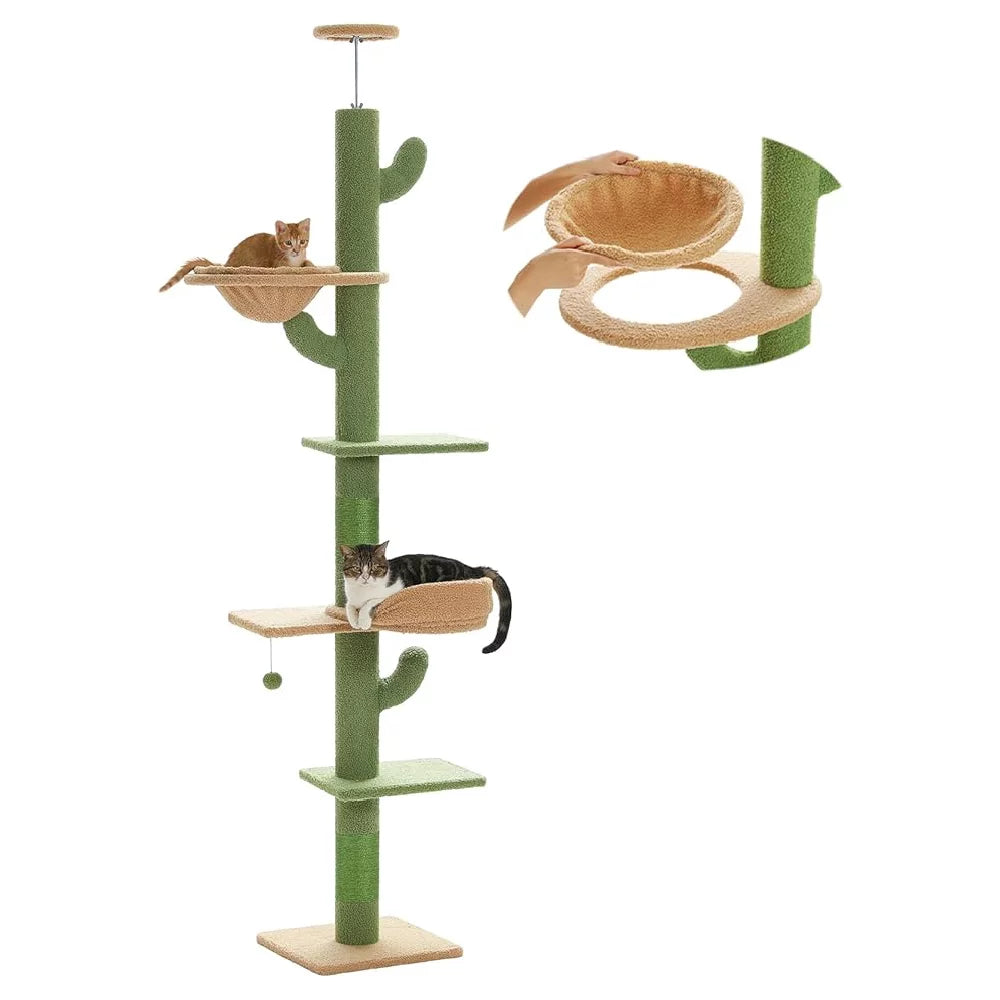 Hohe Katze Kratzbaum Decke Verstellbar Deckenkratzbaum
