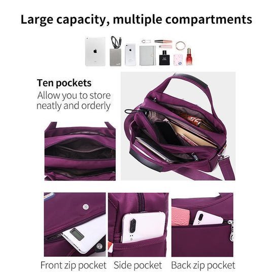 Modische diebstahlsichere Handtasche