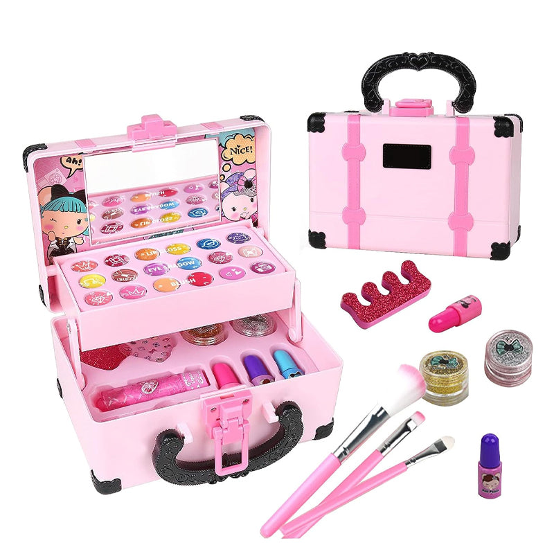 Kinder waschbares Makeup Schönheitsset