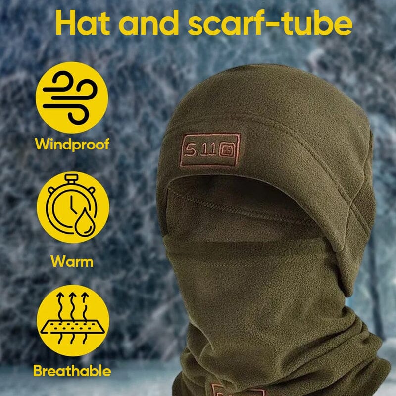 Polarfleece-Balaclava-Haube-Gesichtsmaske