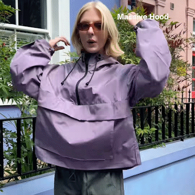 3-in-1 Wasserdichte Damenjacke – Regen-, Wind- & Kälteschutz