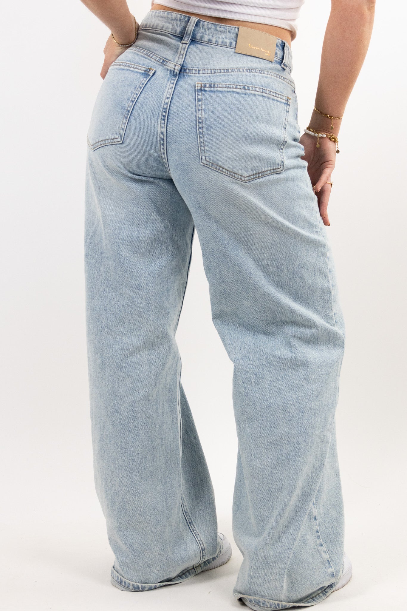 Rope-Waist Loose Fit Jeans – Lässiger Style