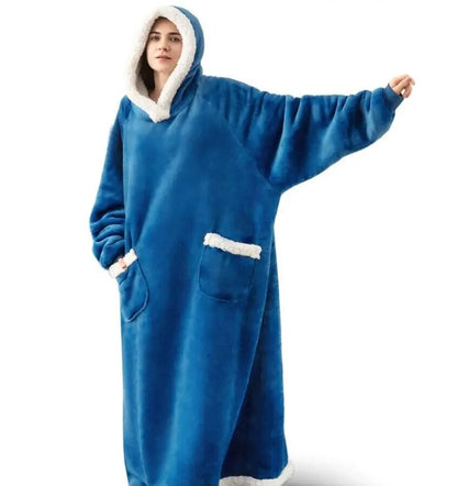 Extra langer übergroßer Decken-Hoodie für Unisex