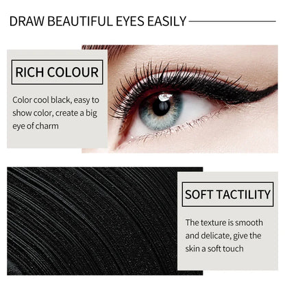 Schwarzer, langanhaltender Eyeliner-Stift