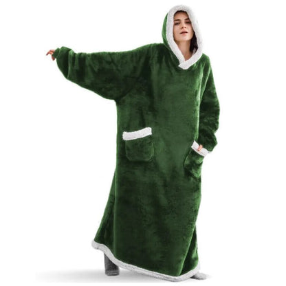 Extra langer übergroßer Decken-Hoodie für Unisex