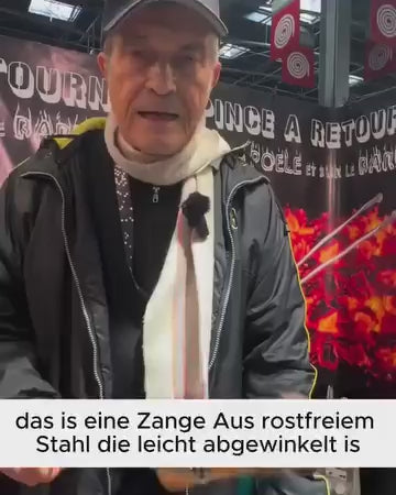 Grillzange für BBQ-Würstchen