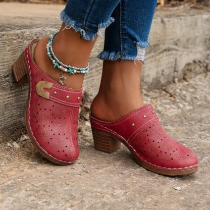 Elegante Sandalen mit modernem, klobigem Absatz
