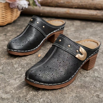 Elegante Sandalen mit modernem, klobigem Absatz